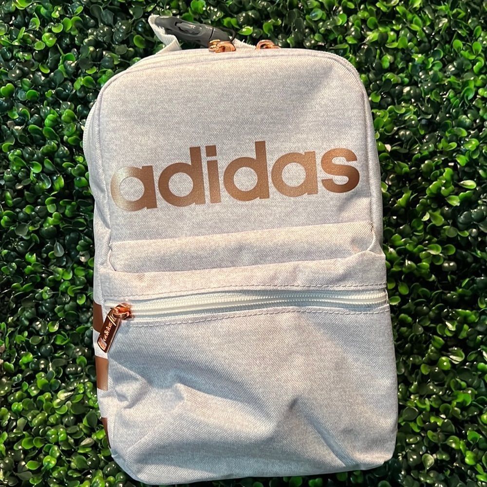 Adidas Santiago 2 Lunch Bag Jersey White / White / Rose Gold